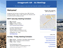 Tablet Screenshot of amagansettam.com